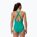 Strój pływacki jednoczęściowy damski Speedo Solid Scoop Neck peacock teal 2