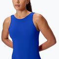 Strój pływacki jednoczęściowy damski Speedo Solid High Neck deep sapphire 4