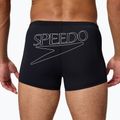 Bokserki pływackie męskie Speedo Endurance+ Logo Aquashort anthracite 5