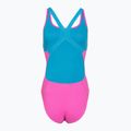 Strój pływacki jednoczęściowy damski Speedo Solid Powerback neon flamingo 2