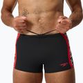 Bokserki pływackie Speedo Hyperboom Splice Aquashort anthracite/high risk red 4