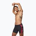 Jammery pływackie męskie Speedo Hyper Boom Splice Mid anthracite/high risk red 3