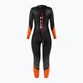 Pianka triathlonowa damska HUUB Araya 2:4 mm black/orange 2