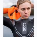 Pianka triathlonowa damska HUUB Araya 2:4 mm black/orange 10