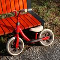 Rowerek biegowy Qplay Trainer red 6