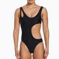 Strój pływacki jednoczęściowy damski Nike Block Texture black 5