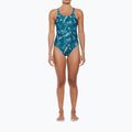 Strój pływacki jednoczęściowy damski Nike Hydrastrong Multi Print Fastback mineral teal 5