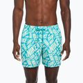 Szorty kąpielowe męskie Nike Tossed 5" Volley vapor green 3