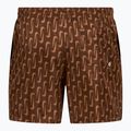 Szorty kąpielowe męskie Nike Swoosh Link 5" Volley cacao wow 9