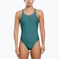 Strój pływacki jednoczęściowy damski Nike Logo Tape Fastback dusty cactus 4