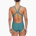Strój pływacki jednoczęściowy damski Nike Logo Tape Fastback dusty cactus 5