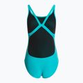 Strój pływacki jednoczęściowy damski Nike Logo Tape Fastback dusty cactus 2