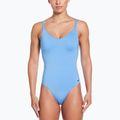 Strój pływacki jednoczęściowy damski Nike Essential V-Neck university blue 4