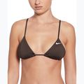 Góra od stroju pływackiego Nike Essential Triangle Bikini baroque brown 4