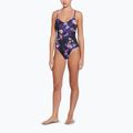Strój pływacki jednoczęściowy damski Nike Floral Blur V-Neck black 2