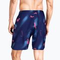 Szorty kąpielowe męskie Nike Multi Print 7" Volley midnight navy 7