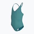 Strój pływacki jednoczęściowy dziecięcy Nike Ocean Bound Ripple Texture Lace Up blached turquoise 2