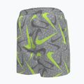 Szorty kąpielowe dziecięce Nike Breaker Pebble 4" Volley wolf grey 2