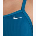 Strój pływacki jednoczęściowy damski Nike Solid Racerback green abyss 4
