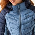 Kurtka damska REGATTA Hooded Dalent navy/coronet blue 5