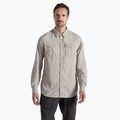 Koszula męska Craghoppers NosiLife Adventure Long Sleeved Shirt III parchment