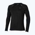 Longsleeve do biegania męski Mizuno Active Dryaeroflow black