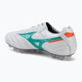Buty piłkarskie Mizuno Morelia II Japan FG white/arcadia/lava orange 3