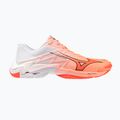 Buty do siatkówki Mizuno Wave Lightning Elite flamingo coral/lava orange/white