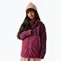 Kurtka przeciwwiatrowa dziecięca REGATTA Hillain Warm fig/dark pimento/dusty rose