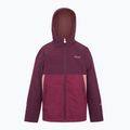 Kurtka przeciwwiatrowa dziecięca REGATTA Hillain Warm fig/dark pimento/dusty rose 7