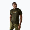 Koszulka trekkingowa męska REGATTA Fingal dark khaki marl