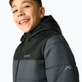 Kurtka ocieplana dziecięca REGATTA Lofthouse black/seal grey 11