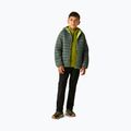 Kurtka ocieplana dziecięca REGATTA Lofthouse dark forest green/wild lime 6