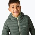 Kurtka ocieplana dziecięca REGATTA Lofthouse dark forest green/wild lime 12