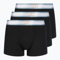 Bokserki męskie CR7 Basic Trunk 3 pary black/ navy blue
