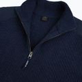 Sweter męski Dovre Ribbed Knit Half Zip navy 3