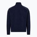 Sweter męski Dovre Ribbed Knit Half Zip navy 6
