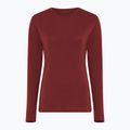 Bluza termoaktywna damska Dovre Wool burgundy 3