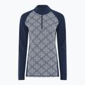 Bluza termoaktywna damska Dovre Wool Organic Half Zip navy 6