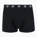 Bokserki męskie CR7 Basic Trunk 3 pary white/ greymelange/ black 2