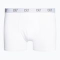 Bokserki męskie CR7 Basic Trunk 3 pary 633 white/ grey melange/ black 2