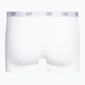 Bokserki męskie CR7 Basic Trunk 3 pary 633 white/ grey melange/ black 3