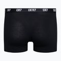Bokserki męskie CR7 Basic Trunk 3 pary 633 white/ grey melange/ black 8