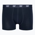 Bokserki męskie CR7 Basic Trunk 3 pary grey melange/ white/ navy 8
