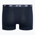 Bokserki męskie CR7 Basic Trunk 3 pary grey melange/ white/ navy 9
