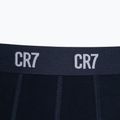 Bokserki męskie CR7 Basic Trunk 3 pary grey melange/ white/ navy 10