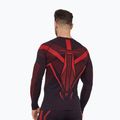 Bluza termoaktywna męska Brubeck Dry black/red 2