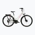 Rower trekkingowy damski KROSS Trans 5.0 W szary/różowy/połysk
