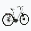Rower miejski KROSS Sentio 3.0 srebrny/stalowy/połysk 3