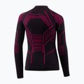 Bluza termoaktywna dziecięca Brubeck Thermo Junior czarny/fuksjowy 2